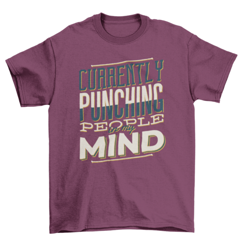 Punching People T-Shirt
