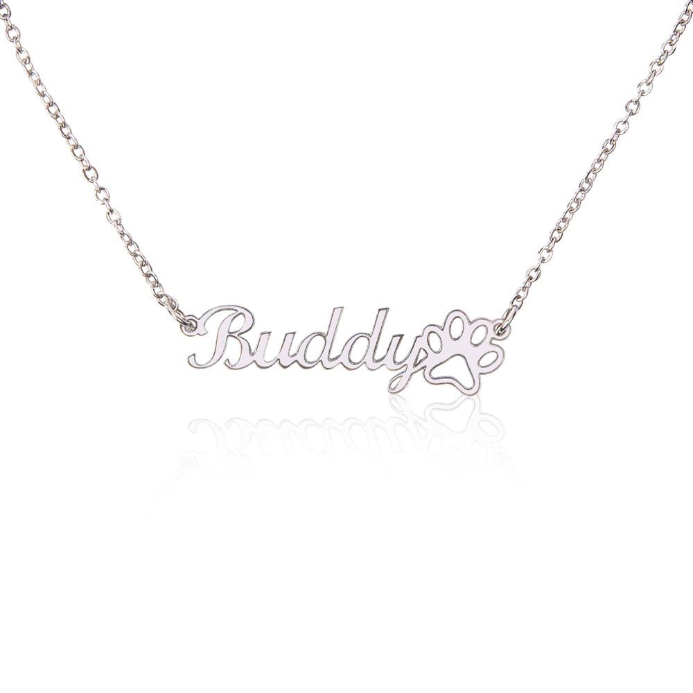 Personalized Pet Name Necklace